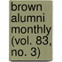 Brown Alumni Monthly (Vol. 83, No. 3)