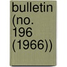 Bulletin (No. 196 (1966)) door Smithsonian Institution Ethnology