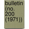 Bulletin (No. 200 (1971)) by Smithsonian Institution Ethnology