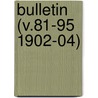 Bulletin (V.81-95 1902-04) door Hatch Experiment Station