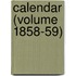 Calendar (Volume 1858-59)
