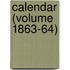 Calendar (Volume 1863-64)