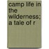 Camp Life In The Wilderness; A Tale Of R