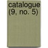 Catalogue (9, No. 5)