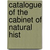 Catalogue Of The Cabinet Of Natural Hist by New York State Museum