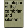 Catalogue Of The Cambrian And Silurian F door Museum Of Practical Geology