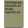 Catalogues, Courses Of Study, Reports An door Mich. Board Of Education Niles