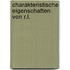 Charakteristische Eigenschaften Von R.L.