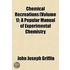 Chemical Recreations (Volume 1); A Popul