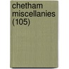 Chetham Miscellanies (105) door Chetham Society Cn