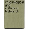 Chronological And Statistical History Of by E.J. Donnell