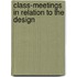 Class-Meetings In Relation To The Design