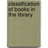 Classification Of Books In The Library