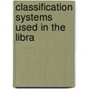 Classification Systems Used In The Libra door Metropolitan Museum of Art Library