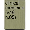 Clinical Medicine (V.16 N.05) door General Books