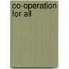 Co-Operation For All door Percy Redfern