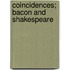 Coincidences; Bacon And Shakespeare