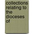 Collections Relating To The Dioceses Of