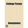College Poems door Onbekend