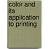 Color And Its Application To Printing