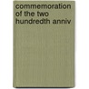 Commemoration Of The Two Hundredth Anniv door John Lancaster