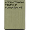 Commemorative Volume; In Connection With door American Board of Missions