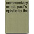 Commentary On St. Paul's Epistle To The