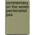 Commentary On The Seven Penitenetial Psa
