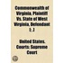 Commonwealth Of Virginia, Plaintiff Vs.