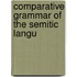 Comparative Grammar Of The Semitic Langu