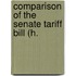 Comparison Of The Senate Tariff Bill (H.