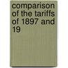Comparison Of The Tariffs Of 1897 And 19 door United States