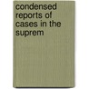Condensed Reports Of Cases In The Suprem door United States Supreme Court