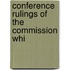 Conference Rulings Of The Commission Whi