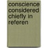 Conscience Considered Chiefly In Referen