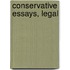 Conservative Essays, Legal