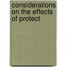 Considerations On The Effects Of Protect by General Books