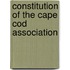 Constitution Of The Cape Cod Association