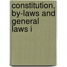 Constitution, By-Laws And General Laws I door International Union