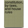 Constitution, By-Laws, And House Rules door City Club of New York