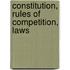 Constitution, Rules Of Competition, Laws