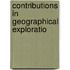 Contributions In Geographical Exploratio
