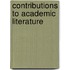 Contributions To Academic Literature