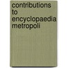 Contributions To Encyclopaedia Metropoli by Cardinal John Henry Newman