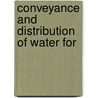 Conveyance And Distribution Of Water For door Edward Wegmann