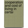Cooperation And Cost Of Living In Certai door United States. State