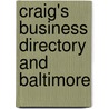 Craig's Business Directory And Baltimore door General Books