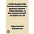 Critical Account Of The Situation And De