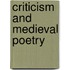 Criticism And Medieval Poetry