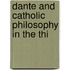 Dante And Catholic Philosophy In The Thi